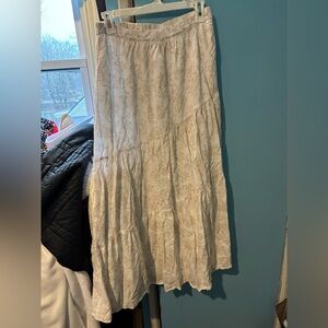Sincerely Jules Cream Floral Maxi Skirt
